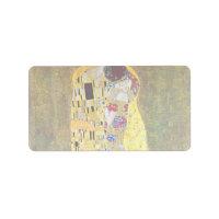 De kus van Gustav Klimt,  Art Nouveau