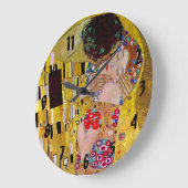 De kus van Gustav Klimt,  Art Nouveau Grote Klok (Hoek)