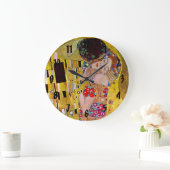 De kus van Gustav Klimt,  Art Nouveau Grote Klok (Huis)