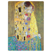 De kus van Gustav Klimt,  Art Nouveau Klembord (Achterkant)