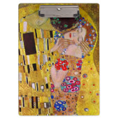 De kus van Gustav Klimt,  Art Nouveau Klembord (Voorkant)