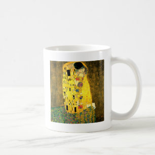 De kus van Gustav Klimt Art Nouveau Koffiemok