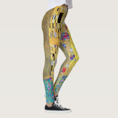 De kus van Gustav Klimt,  Art Nouveau Leggings (Rechts)