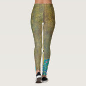 De kus van Gustav Klimt,  Art Nouveau Leggings (Achterkant)