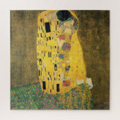 De kus van Gustav Klimt,  Art Nouveau Legpuzzel (Verticaal)