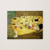 De kus van Gustav Klimt Art Nouveau Legpuzzel (Horizontaal)