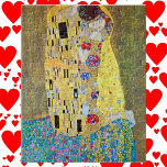 De kus van Gustav Klimt,  Art Nouveau Legpuzzel<br><div class="desc">De Kiss (Der Kuss) (1907/08) van Gustav Klimt is waarschijnlijk zijn beroemdste werk. Klimt begon er in 1907 aan te werken en het is het hoogtepunt van zijn zogenaamde "Golden Period". De Kus is een Victoriaans Era Symbolisme, een mooie kunstliefde en romance schilderij met een romantisch koppel in verschillende tinten...</div>