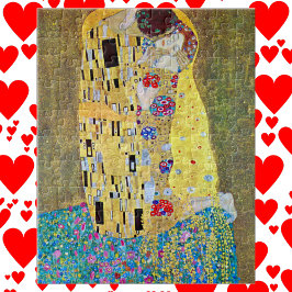 De kus van Gustav Klimt, Art Nouveau Legpuzzel