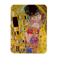 De kus van Gustav Klimt,  Art Nouveau