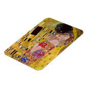 De kus van Gustav Klimt, Art Nouveau Magneet (Linkerzijde)