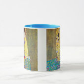 De kus van Gustav Klimt,  Art Nouveau Mok (Midden)