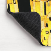 De kus van Gustav Klimt Art Nouveau Muismat (Hoek)