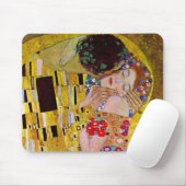 De kus van Gustav Klimt,  Art Nouveau Muismat (Met muis)