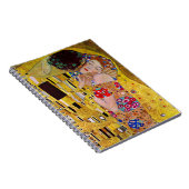 De kus van Gustav Klimt,  Art Nouveau Notitieboek (Rechterzijde)