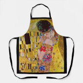 De kus van Gustav Klimt,  Art Nouveau Schort (Voorkant)