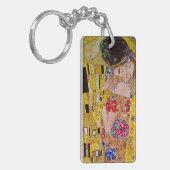 De kus van Gustav Klimt, Art Nouveau Sleutelhanger (Voorkant Links)