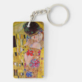 De kus van Gustav Klimt, Art Nouveau Sleutelhanger (achterkant)