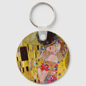 De kus van Gustav Klimt, Art Nouveau Sleutelhanger (Achterkant)