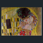 De kus van Gustav Klimt, Art Nouveau Snijplank<br><div class="desc">Het ultieme schilderij van liefde, een prachtig design om Valentijnsdag te vieren met! De Kiss (detail) (1907-1908) van Gustav Klimt is een Victoriaans Era Symbolisme, een mooie kunstliefde en romance schilderij met een romantisch stel in verschillende tinten goud, patronen en symbolen, die een kus delen tegen een bronzen achtergrond. Over...</div>