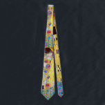 De kus van Gustav Klimt,  Art Nouveau Stropdas<br><div class="desc">Nu beschikbaar! Dubbelzijdige gedrukte stropdassen! Twee keer zo mooi! De Kiss (Der Kuss) (1907/08) van Gustav Klimt is waarschijnlijk zijn beroemdste werk. Klimt begon er in 1907 aan te werken en het is het hoogtepunt van zijn zogenaamde "Golden Period". De Kus is een Victoriaans Era Symbolisme, een mooie kunstliefde en...</div>