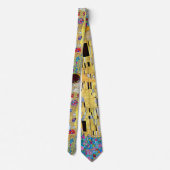 De kus van Gustav Klimt,  Art Nouveau Stropdas (Achterkant)