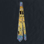 De kus van Gustav Klimt,  Art Nouveau Stropdas<br><div class="desc">Nu beschikbaar! Dubbelzijdige gedrukte stropdassen! Twee keer zo mooi! De Kiss (Der Kuss) (1907/08) van Gustav Klimt is waarschijnlijk zijn beroemdste werk. Klimt begon er in 1907 aan te werken en het is het hoogtepunt van zijn zogenaamde "Golden Period". De Kus is een Victoriaans Era Symbolisme, een mooie kunstliefde en...</div>