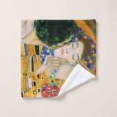 De kus van Gustav Klimt Bad Handdoek (Wasdoekje)