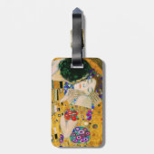 De kus van Gustav Klimt Bagagelabel (Achterkant verticaal)