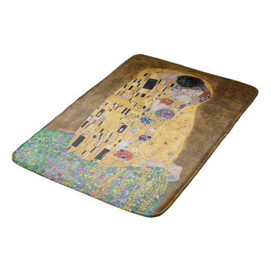 De kus van Gustav Klimt Bath Mat (Gekanteld)