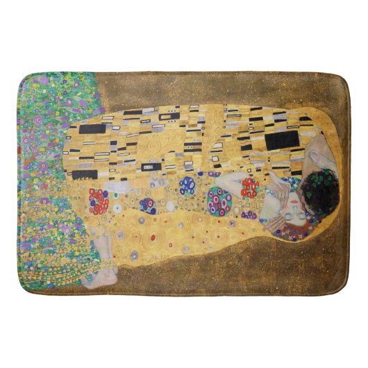 De kus van Gustav Klimt Bath Mat (Voorkant)