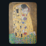 De kus van Gustav Klimt Bath Mat<br><div class="desc">Gustav Klimt prachtige kunst "De kus"</div>