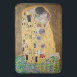 De kus van Gustav Klimt Bath Mat<br><div class="desc">Gustav Klimt prachtige kunst "De kus"</div>