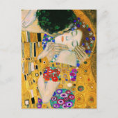 De kus van Gustav Klimt Briefkaart (Voorkant)