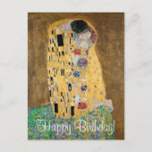 De kus van Gustav Klimt Briefkaart (Voorkant)