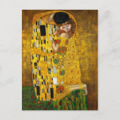 De kus van Gustav Klimt Briefkaart (Voorkant)