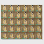 De Kus van Gustav Klimt Cadeaupapier (Vlak)