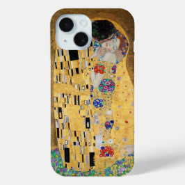 De kus van Gustav Klimt iPhone 15 Case