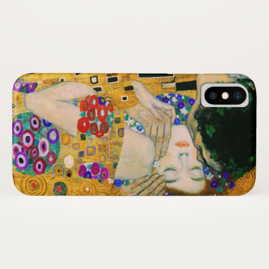 De kus van Gustav Klimt Case-Mate iPhone Case (Achterkant (horizontaal))