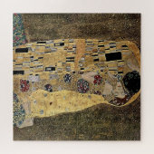 De Kus van Gustav Klimt (circa 1908) Legpuzzel (Horizontaal)