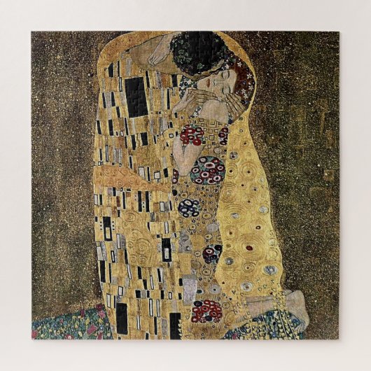 De Kus van Gustav Klimt (circa 1908) Legpuzzel (Verticaal)