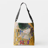 De kus van Gustav Klimt Crossbody Tas (Achterkant)