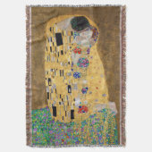 De kus van Gustav Klimt Deken (Voorkant Verticaal)