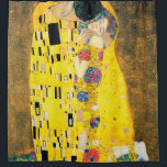 De kus van Gustav Klimt Douchegordijn<br><div class="desc">De kus van Gustav Klimt.
Bezoek mijn winkel voor een interessanter ontwerp en meer keuze voor kleuren => zazzle.com/colorfulworld*</div>