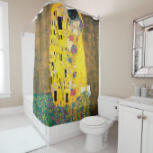 De kus van Gustav Klimt Douchegordijn (In situ)