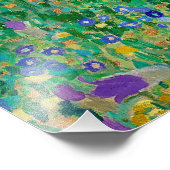 De kus van Gustav Klimt Foto Afdruk (Hoek)