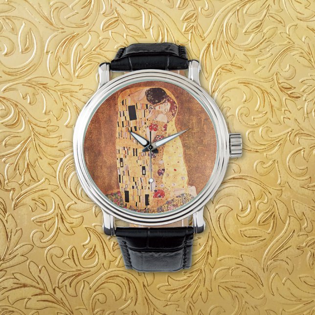 De kus van Gustav Klimt Horloge (Creator heeft geüpload)