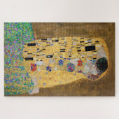 De kus van Gustav Klimt Jigzaag Puzzle Legpuzzel (Horizontaal)