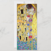 De Kus van Gustav Klimt Kaart (Voorkant)