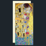 De Kus van Gustav Klimt Kaart<br><div class="desc">Gemakkelijk om trouwuitnodiging aan te passen. De Kus, Der Kuss (1907-1908) van Klimt is waarschijnlijk het beroemdste werk van Gustav Klimt. Hij begon in 1907 met zijn werkzaamheden en dat is het hoogtepunt van zijn zogenaamde "Golden Period". De Kus is een Victoriaans Era-liefde en kunstschilderij met een mooi kunstschilderij van...</div>