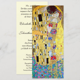 De Kus van Gustav Klimt Kaart